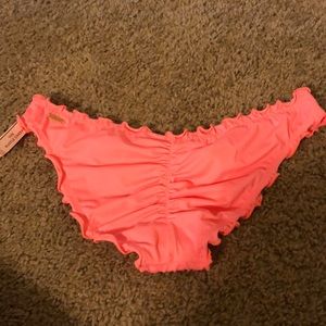 VS ruffle cheeky bathing suit bottoms